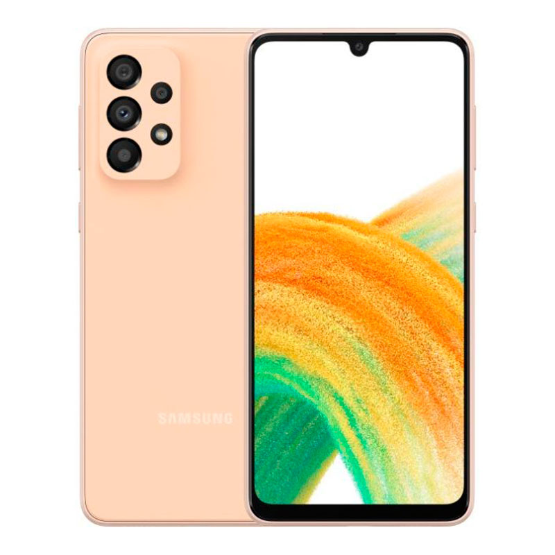 Galaxy-A33-peach Samsung Galaxy A33 6/128GB Peach — изображение 1