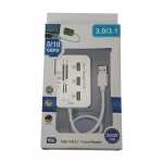 USB HUB 3,0 Universal 5/10 GBPS + Card Reader